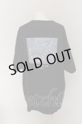 unrelaxing / オーバーサイズプリントTシャツ  ブラック O-24-05-26-048-un-to-YM-ZT187