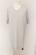 画像1: unrelaxing / ビッグシルエットVネックTシャツ F グレー O-24-05-26-050-un-to-YM-ZT188 (1)