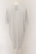 画像2: unrelaxing / ビッグシルエットVネックTシャツ F グレー O-24-05-26-050-un-to-YM-ZT188 (2)