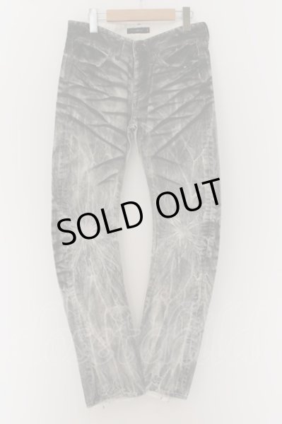 画像1: CIVARIZE / 裾ZIPコーティングバナナデニムパンツ 44 ホワイト O-24-05-26-057-CI-pa-YM-OS (1)