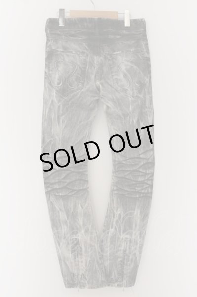 画像2: CIVARIZE / 裾ZIPコーティングバナナデニムパンツ 44 ホワイト O-24-05-26-057-CI-pa-YM-OS (2)