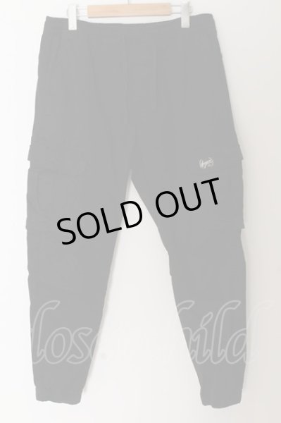 画像1: ZARA / スリムカーゴパンツ EU L ブラック O-24-05-26-064-ZA-pa-YM-OS (1)