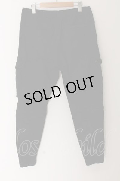 画像2: ZARA / スリムカーゴパンツ EU L ブラック O-24-05-26-064-ZA-pa-YM-OS (2)