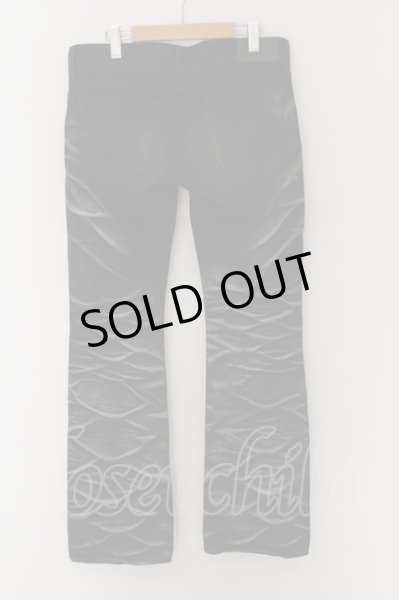 画像2: MURDER LICENSE / デュアルホワールローレスシューカットデニムパンツ 46（L) ブラック O-24-05-26-069-MU-pa-YM-OS (2)