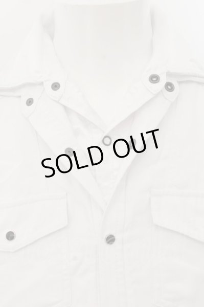 画像2: CIVARIZE / Possibility レイヤードスエードシャツ 46 ホワイト O-24-05-26-006-CI-sh-YM-ZT236 (2)