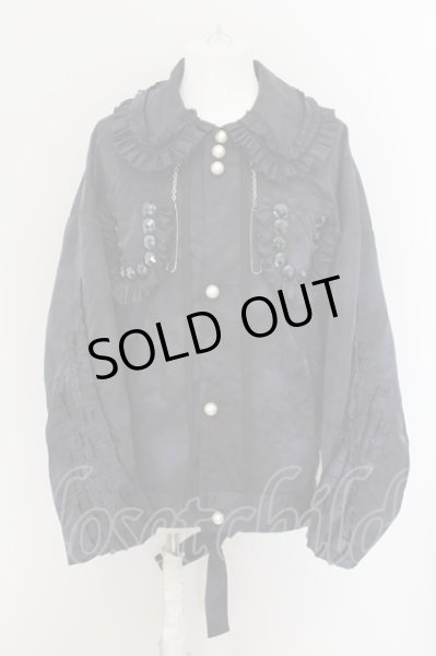 画像1: KIDILL / FRILL JACKET/NAVY BLUE-OVER DYE フリルジャケット F ネイビー O-24-05-26-002-KI-ou-YM-ZT140 (1)