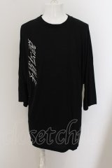 PARADOX / 矛盾伝説BIG Tシャツ F ブラック O-24-05-26-019-PA-ts-YM-ZT235