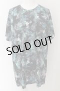 PUBLIC EYES / 総柄BIG Tシャツ S グリーン O-24-05-26-024-PU-ts-YM-OS