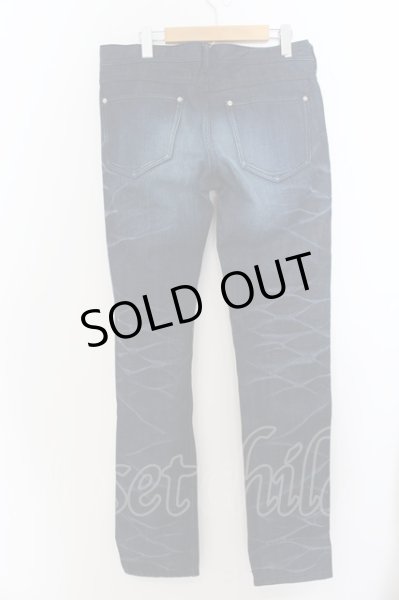 画像2: DEAN&McQUEEN / ヒゲ加工ウォッシュドストレートデニムパンツ 2 ブルー O-24-05-27-034-DE-pa-YM-ZT369 (2)