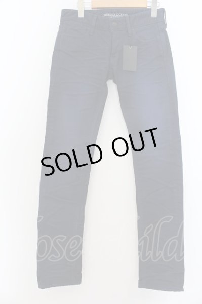 画像1: MURDER LICENSE / カラースクラッチスキニーデニムパンツ 42 ネイビー O-24-05-27-038-MU-pa-YM-ZT368 (1)