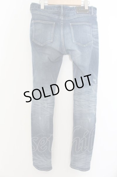 画像2: FUGA / ダメージ加工USEDデニムパンツ 44 ブルー O-24-05-27-043-FU-pa-YM-ZT364 (2)