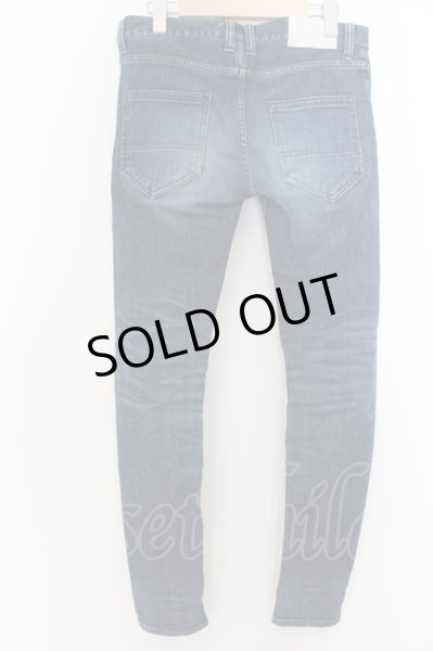 画像2: NO ID. / ストレッチデニムUSED加工スキニーパンツ 1 インディゴ O-24-05-27-044-NO-pa-YM-ZT364 (2)