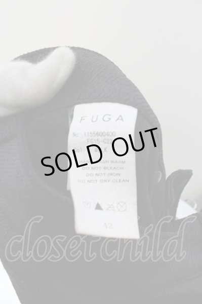 画像3: FUGA / Fake コーティングスキニーパンツ 42 ブラック O-24-05-27-048-FU-pa-YM-ZT065 (3)