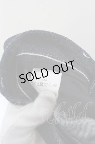 画像3: Black by VANQUISH / ワンウォッシュパワーストレッチスキニーデニムパンツ 31 インディゴ O-24-05-27-007-Bl-pa-YM-ZT329 (3)