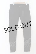 Black by VANQUISH / ワンウォッシュパワーストレッチスキニーデニムパンツ 30 ブラック O-24-05-27-008-Bl-pa-YM-OS