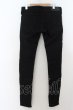 画像2: Black by VANQUISH / ワンウォッシュパワーストレッチスキニーデニムパンツ 30 ブラック O-24-05-27-008-Bl-pa-YM-OS (2)