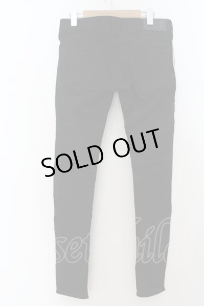 画像2: Black by VANQUISH / ワンウォッシュパワーストレッチスキニーデニムパンツ 30 ブラック O-24-05-27-008-Bl-pa-YM-OS (2)