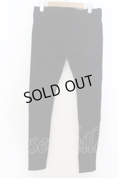 画像2: GOSTAR DE FUGA / 撥水加工ライトオンスストレッチブラックスキニーデニム 42 ブラック O-24-05-27-012-GO-pa-YM-ZT329 (2)