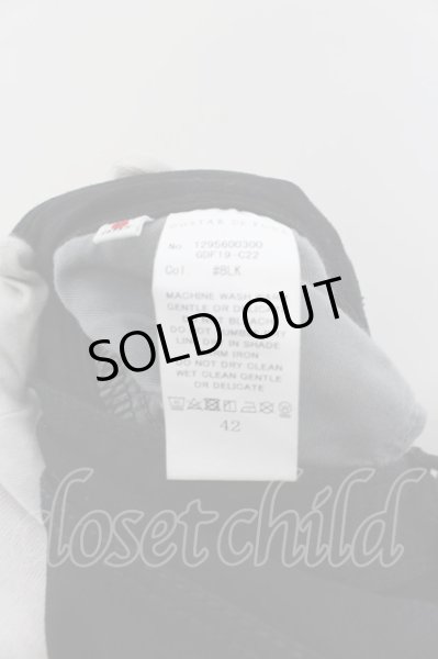 画像3: GOSTAR DE FUGA / 撥水加工ライトオンスストレッチブラックスキニーデニム 42 ブラック O-24-05-27-012-GO-pa-YM-ZT329 (3)