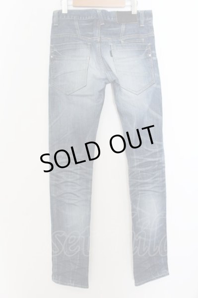 画像2: TORNADO MART / ヒゲ加工ストレッチデニムパンツ S ライトインディゴ O-24-05-27-016-TO-pa-YM-ZT360 (2)