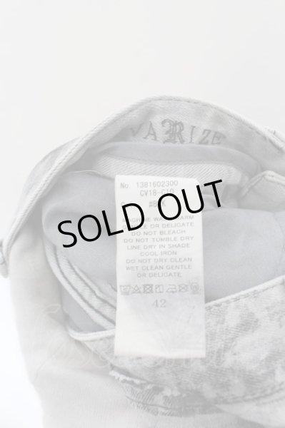 画像3: CIVARIZE / Whim コーティング加工スキニーパンツ 42 ホワイトｘブラック O-24-05-27-017-CI-pa-YM-ZT360 (3)