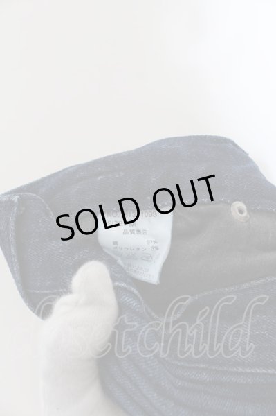 画像3: MIDAS / 蛇腹バイカーストレッチデニムパンツ M ブルー O-24-05-27-020-MI-pa-YM-ZT361 (3)