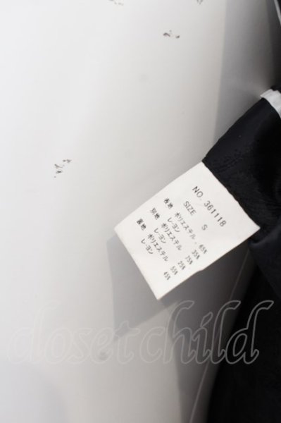 画像4: MIDAS9 / シャドーチェックドレステーラードジャケット 42 ブラック O-24-05-27-002-MI-ja-YM-ZT146 (4)