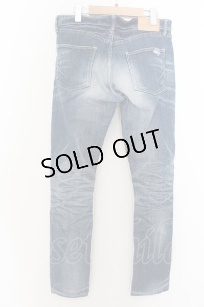 画像2: GOSTAR DE FUGA / BIENVENIDA リペアスキニーデニムパンツ 42 ライトインディゴ O-24-05-27-026-GO-pa-YM-ZT361 (2)