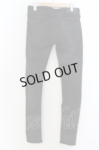 画像2: Black by VANQUISH / レザーブラックコーティングPWストレッチスキニー 28 ブラック O-24-05-27-028-Bl-pa-YM-ZT357 (2)