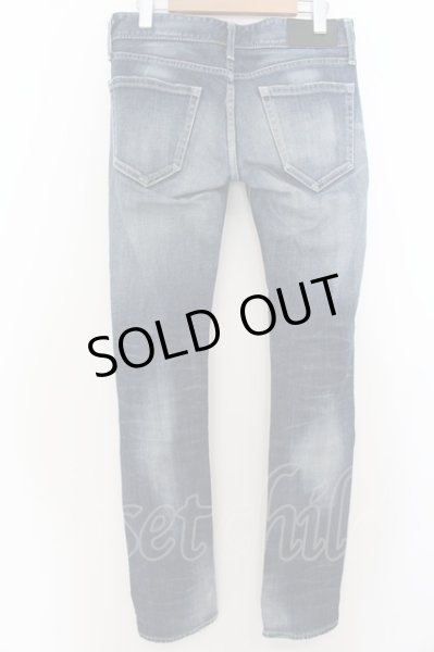 画像2: Black by VANQUISH / USEDヒゲ加工ストレッチスキニーデニムパンツ 28 インディゴ O-24-05-27-031-Bl-pa-YM-ZT357 (2)