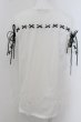 画像2: CIVARIZE / Strain バックレースアップTシャツ 44 ホワイト O-24-05-30-029-CI-ts-YM-OS (2)