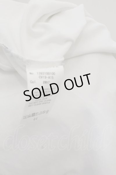 画像3: CIVARIZE / Strain バックレースアップTシャツ 44 ホワイト O-24-05-30-029-CI-ts-YM-OS (3)