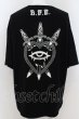 画像2: REFLEM / ラインストーンTシャツ F ブラック O-24-05-30-035-RE-to-YM-OS (2)
