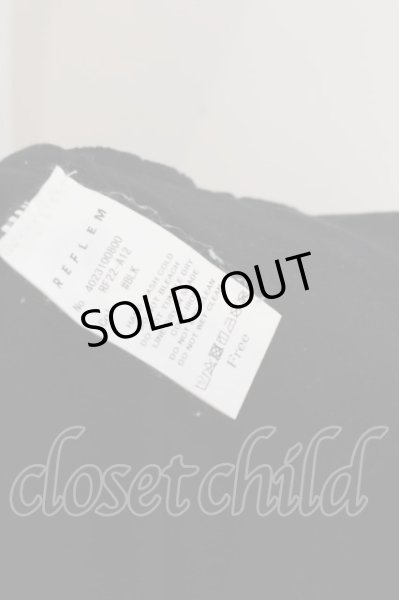 画像3: REFLEM / ラインストーンTシャツ F ブラック O-24-05-30-035-RE-to-YM-OS (3)