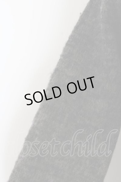 画像2: FUGA / Rancher モヘア混Vネックニットソー 44 チャコール O-24-05-30-004-FU-to-YM-ZT306 (2)