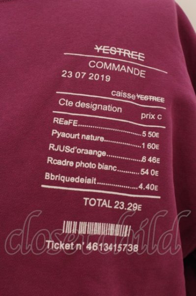 画像2: AFYF（rovtski） / スーパービッグトレーナー F パープル O-24-05-30-038-AF-sh-YM-ZT326 (2)