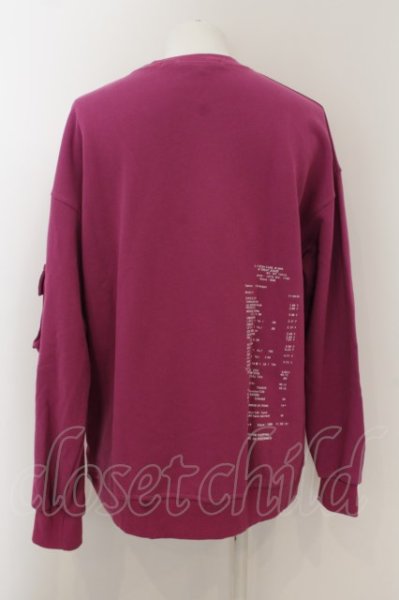 画像3: AFYF（rovtski） / スーパービッグトレーナー F パープル O-24-05-30-038-AF-sh-YM-ZT326 (3)