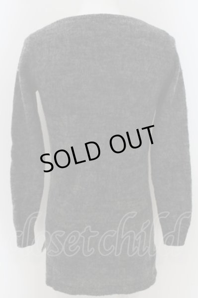 画像3: FUGA / Rancher モヘア混Vネックニットソー 44 チャコール O-24-05-30-004-FU-to-YM-ZT306 (3)