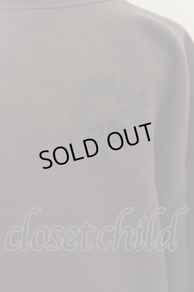 画像2: unrelaxing / 裏起毛バックプリントトレーナー 3 グレー O-24-05-30-040-un-to-YM-ZT325 (2)