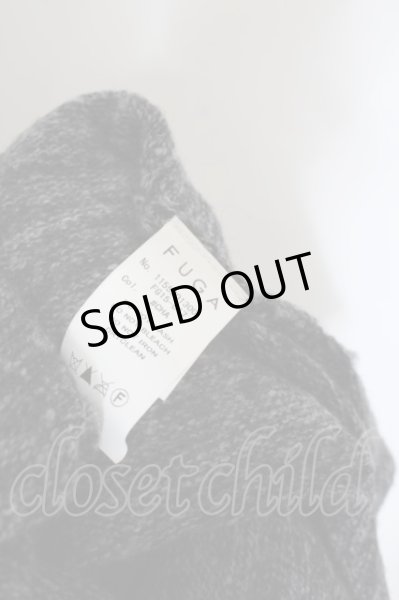 画像4: FUGA / Rancher モヘア混Vネックニットソー 44 チャコール O-24-05-30-004-FU-to-YM-ZT306 (4)