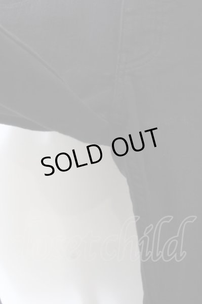 画像2: NO ID. / ユーズドウォッシュストレッチパンツ 2 ブラック（アース） O-24-05-30-062-NO-pa-YM-OS (2)