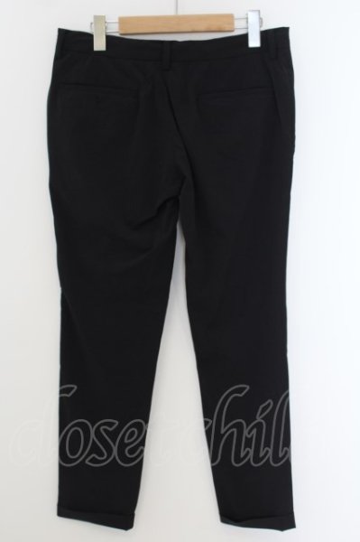 画像2: Zero by TORNADO MART / ストレッチナイロンクロップドイージーパンツ S ブラック O-24-05-30-064-Ze-pa-YM-ZT065 (2)