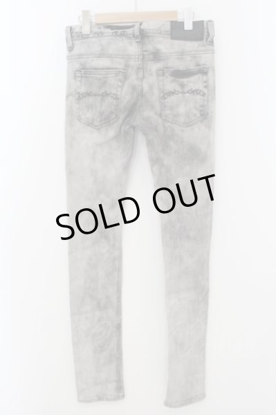 画像3: MIDAS / スーパーストレッチブリーチデニムスキニーパンツ M グレー O-24-05-30-066-MI-pa-YM-OS (3)