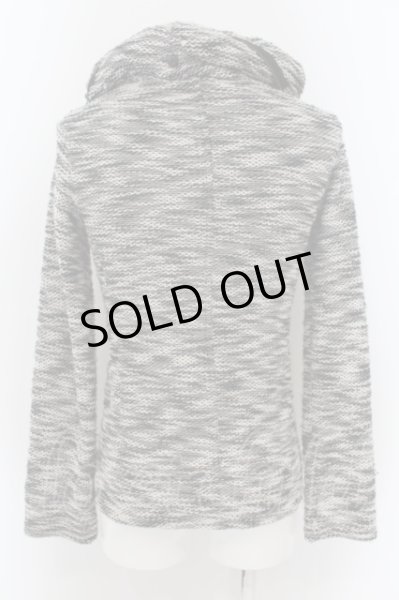 画像3: FUGA / ボノカラーニットライダースパーカー 44 グレー O-24-05-30-001-FU-to-YM-OS (3)