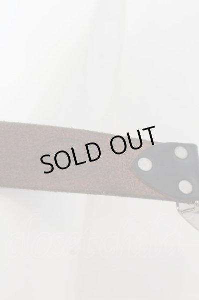 画像3: NO ID. / プレートバックルレザーベルト  ブラック O-24-05-30-077-NO-za-YM-OS (3)