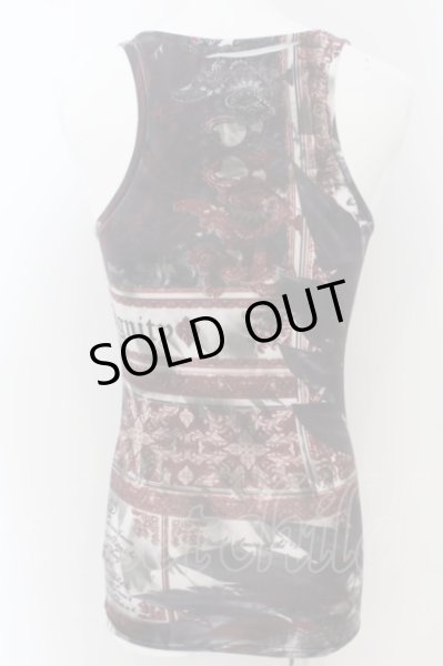 画像2: MIDAS / ボルナレフタンクトップ F ボルドー O-24-05-30-012-MI-to-YM-ZT306 (2)