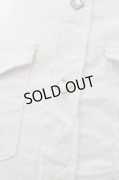 画像2: MIDAS / ストレッチウエスタンシャツ M ホワイト O-24-05-30-013-MI-sh-YM-ZT306 (2)