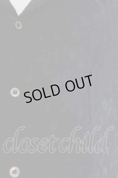 画像2: FUGA / レオパード総柄レイヤードシャツ 44 ブラック O-24-05-30-014-FU-sh-YM-OS (2)