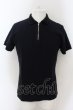 画像1: 5351pour les Hommes / COOLMAXハニカムZIPポロシャツ 48 ネイビー O-24-05-30-016-53-ts-YM-OS (1)