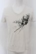 画像1: TORNADO MART / ジオメトリックコラージュプリントTシャツ  ホワイト O-24-05-30-019-TO-ts-YM-OS (1)